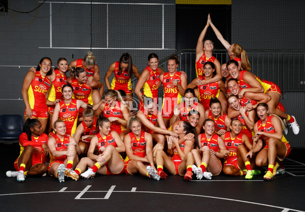 AFLW 2023 Media - Gold Coast Team Photo Day - A-42047879