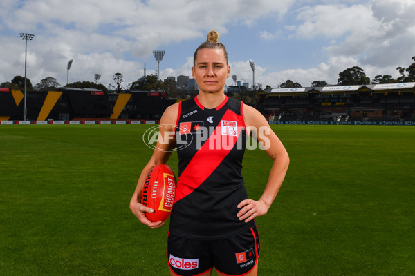 AFLW 2023 Media - Collingwood and Essendon Media Opportunity 270923 - A-43446482