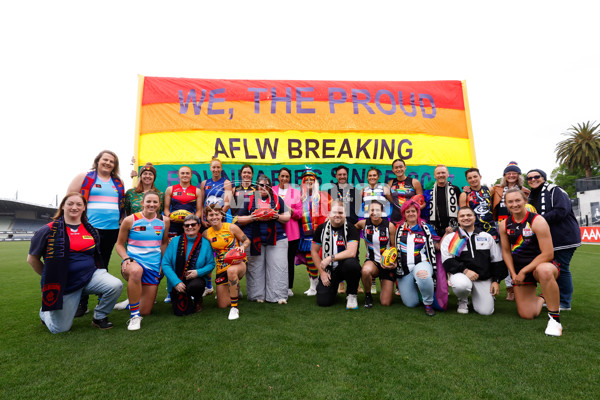 AFLW 2023 Media - Pride Round Launch - A-44961140
