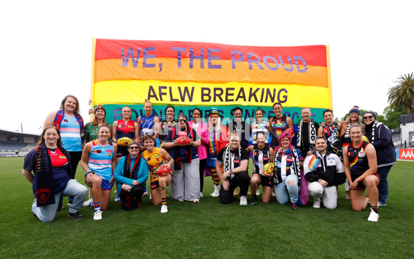 AFLW 2023 Media - Pride Round Launch - A-44961142