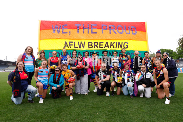 AFLW 2023 Media - Pride Round Launch - A-44961150