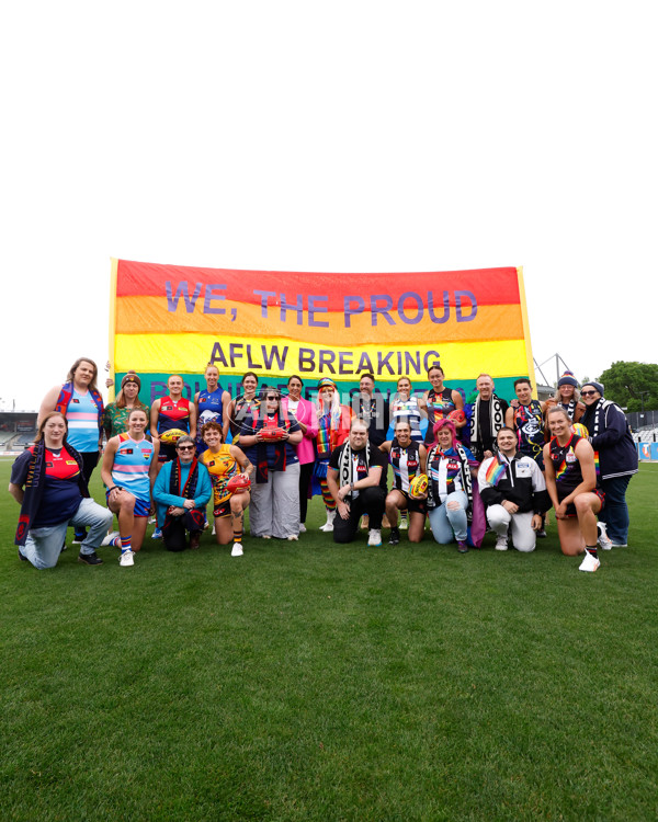 AFLW 2023 Media - Pride Round Launch - A-44962527