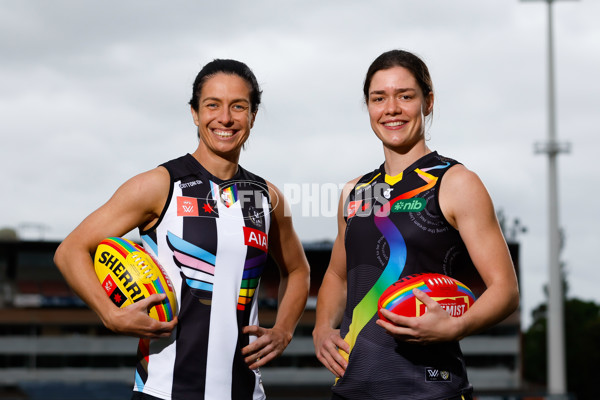 AFLW 2023 Media - Pride Round Launch - A-44962565