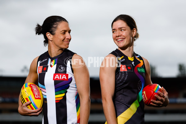 AFLW 2023 Media - Pride Round Launch - A-44962567
