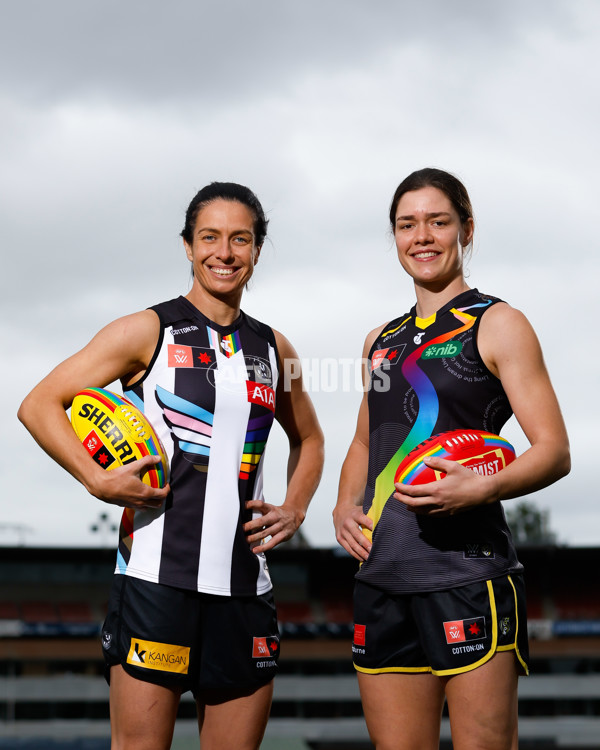 AFLW 2023 Media - Pride Round Launch - A-44962568