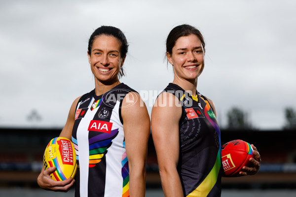 AFLW 2023 Media - Pride Round Launch - A-44963921