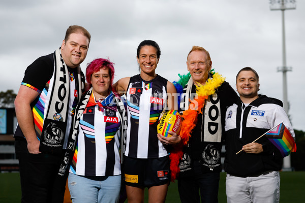 AFLW 2023 Media - Pride Round Launch - A-44963922