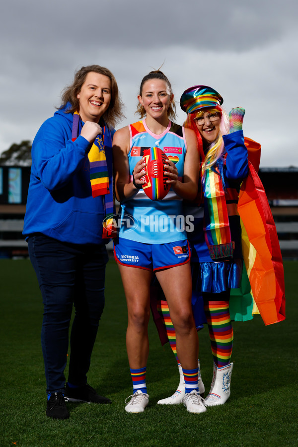 AFLW 2023 Media - Pride Round Launch - A-44963958