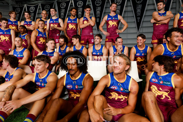 AFL 2024 Media - Brisbane Team Photo Day - A-45947500