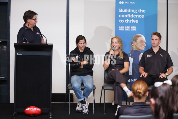 AFL 2024 Media - National Academy Girls Jumper Presentation - A-47008444