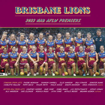 AFLW 2023 Media - Brisbane Premiership Prints