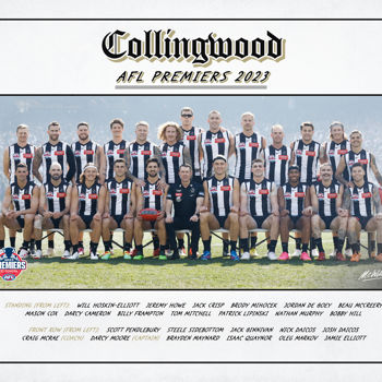 AFL 2023 Media - Collingwood Premiership Prints